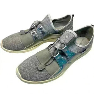 ECCO Women's Sense Toggle Fashion Sneaker Metallic Stone Size 41 (9-9.5) Slip On